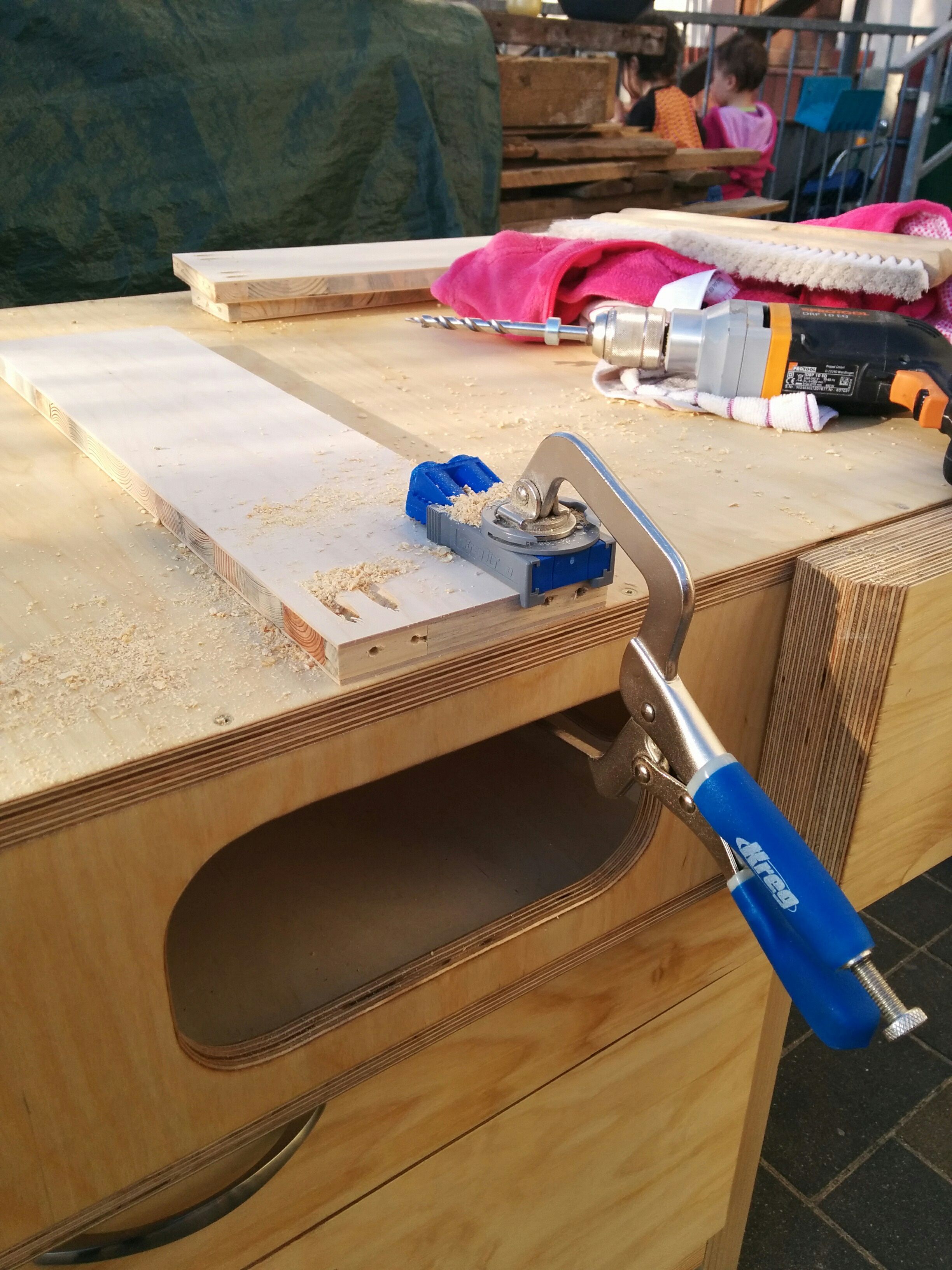 Holzwerken   Werkstatt 95